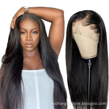 Wholesale 50 inch human Hair Lace Front Wigs,180% 200% Density Mink Brazilian Hair Wigs Lace Front,Glueless Natura Hd Lace Wigs